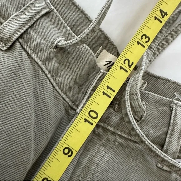 Madewell Superwide-Leg Jeans: Airy Denim Edition in Sagebrush 26 NWT - Picture 13 of 15